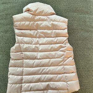 Old navy pale pink puff vest